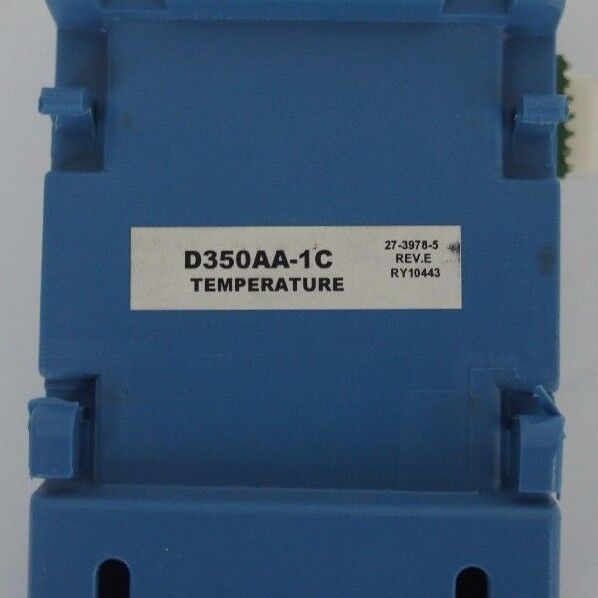 JOHNSON CONTROLS D350AA-1C TEMPERATURE DISPLAY MODULE 27-3978-5 REV. E