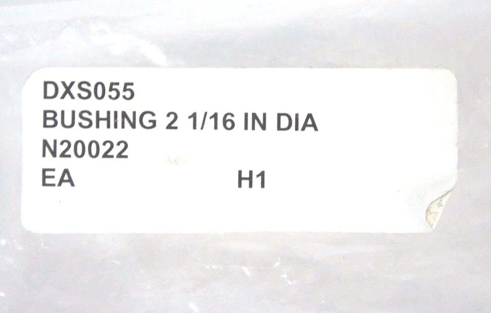 LOT OF 6 NEW GENERIC DXS055 BUSHINGS 2-1/16 IN DIA. N20022