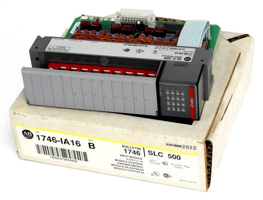 NIB ALLEN BRADLEY 1746-IA16 SER. B SLC 500 INPUT MODULE 1746IA16