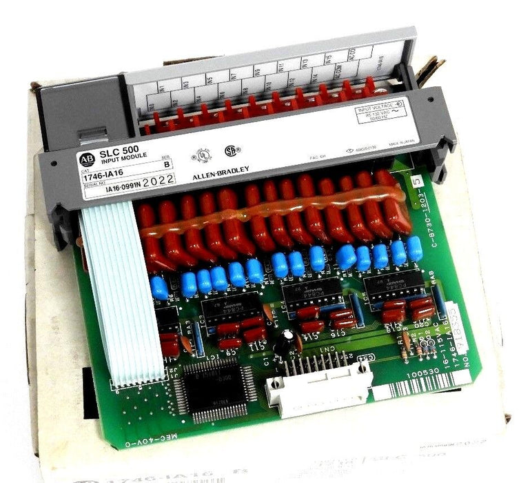 NIB ALLEN BRADLEY 1746-IA16 SER. B SLC 500 INPUT MODULE 1746IA16
