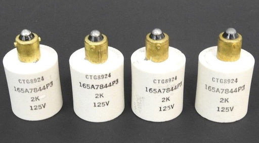 LOT OF 4 NEW GE INDUSTRIAL SOLUTIONS 165A7844P3 CERAMIC RESISTOR 2K, 125V
