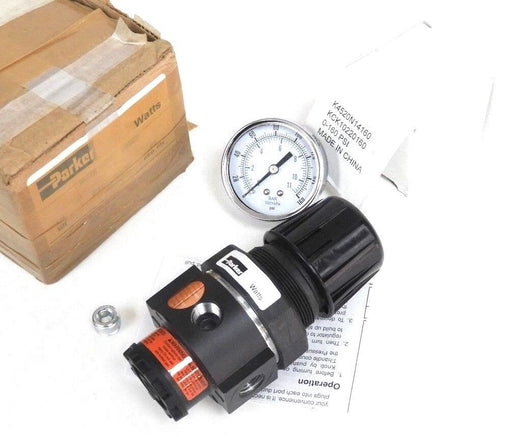 NEW PARKER R10-02BG/M3 REGULATOR W/ 0-160PSI GAUGE R1002BGM3