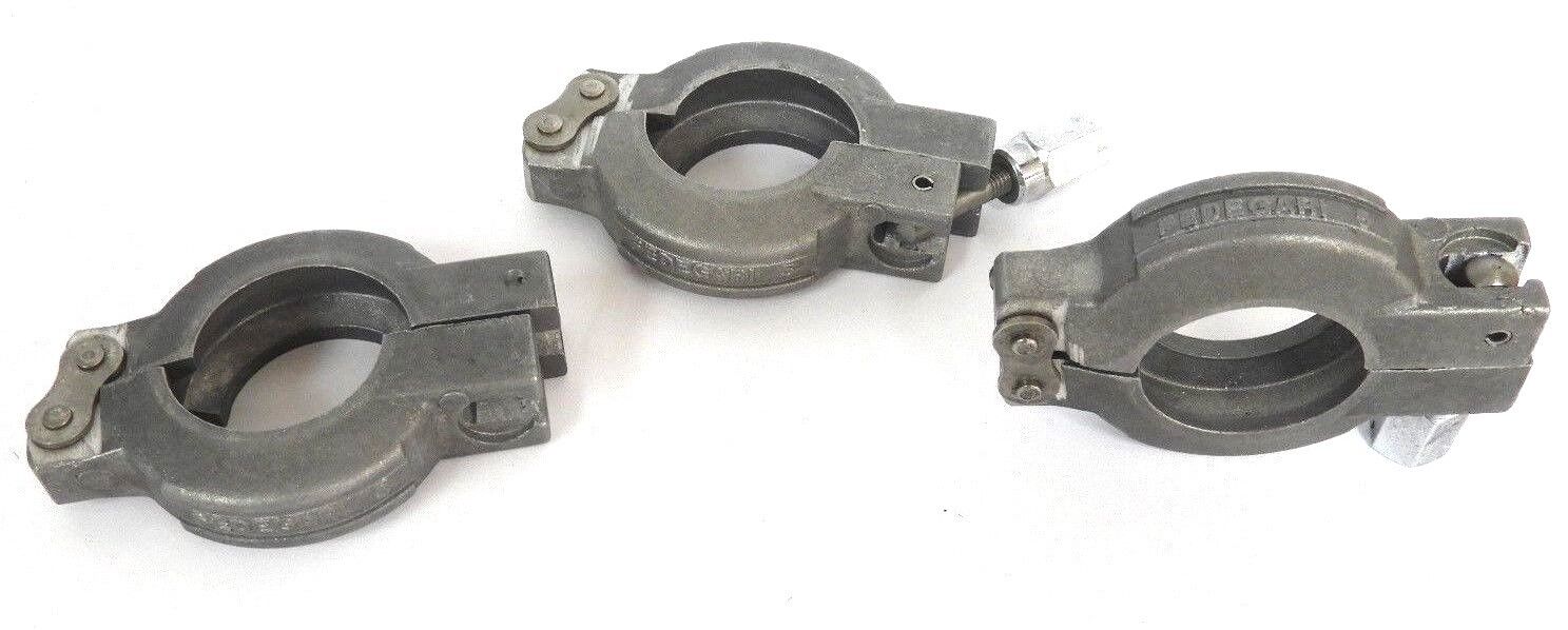 LOT OF 3 NEW FEDEGARI GR2755000 CLAMPS, AUTOCLAVE, SIZE 5