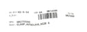 LOT OF 3 NEW FEDEGARI GR2755000 CLAMPS, AUTOCLAVE, SIZE 5
