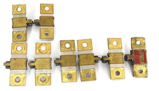 LOT OF 8 SQUARE D HEATER ELEMENTS B.22, B4.85, B.14