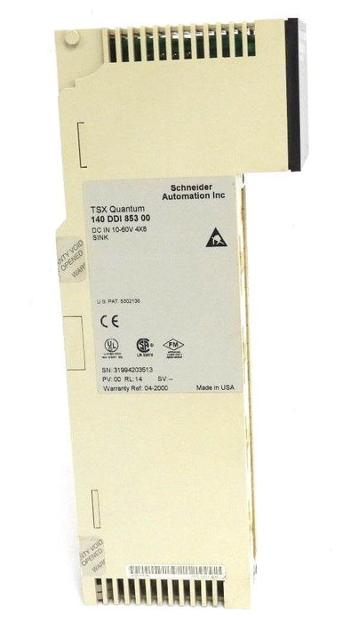 SCHNEIDER AUTOMATION 140-DDI-853-00 TSX QUANTUM 140DDI85300, PV: 00 RL: 14