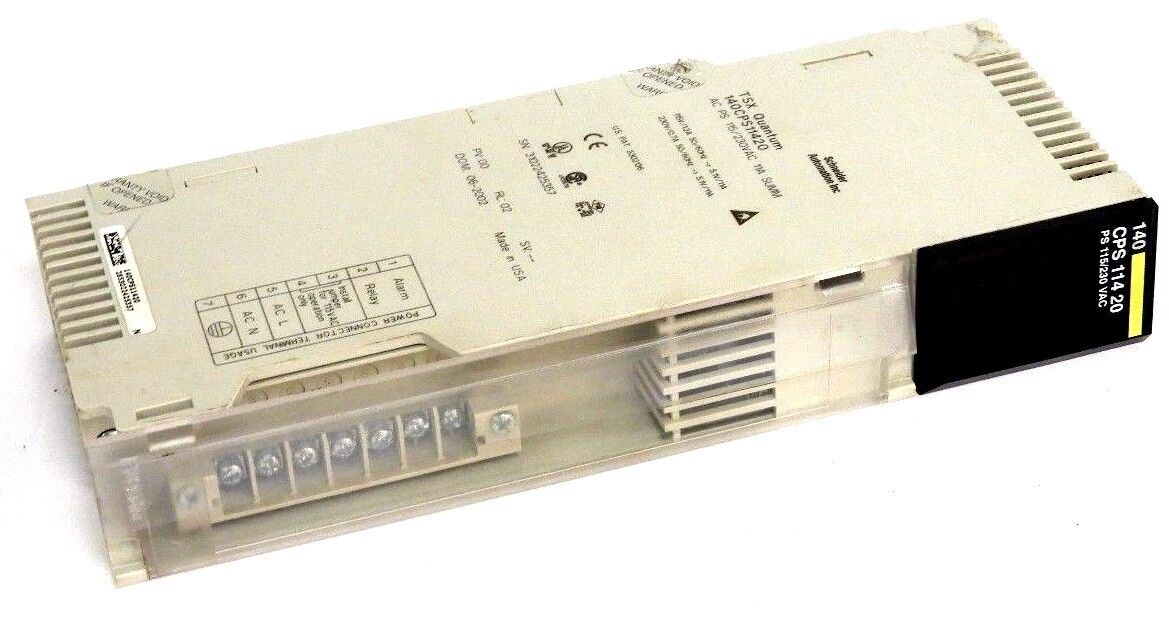 SCHNEIDER AUTOMATION 140CPS11420 TSX QUANTUM POWER SUPPLY MODULE