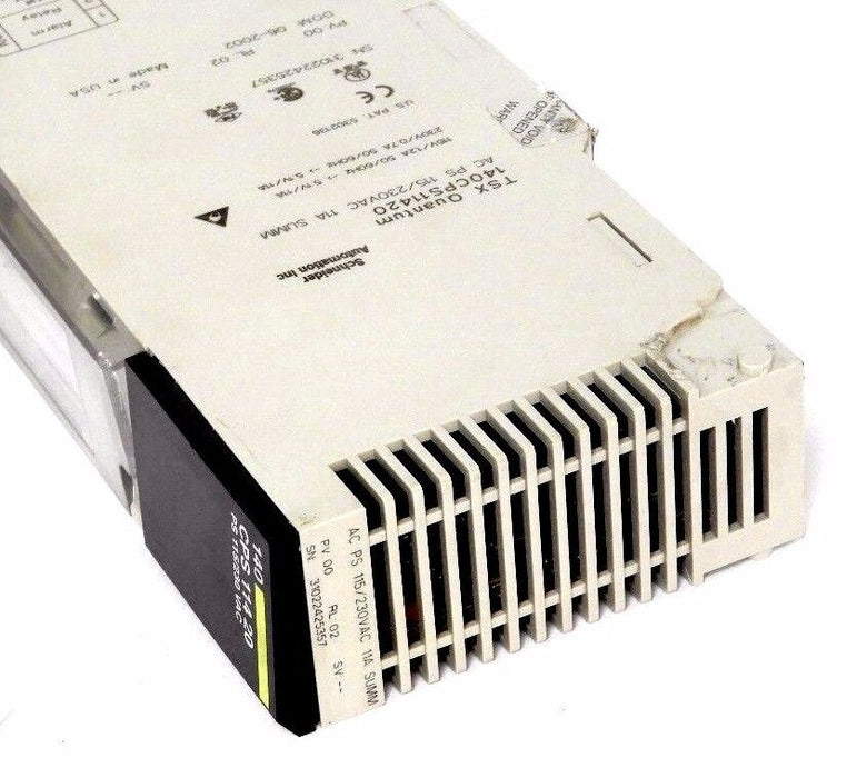 SCHNEIDER AUTOMATION 140CPS11420 TSX QUANTUM POWER SUPPLY MODULE