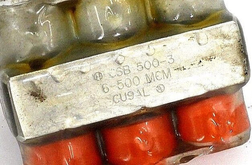 BLACKBURN CSB 500-3 GROUND PEDESTAL CONNECTOR CSB5003