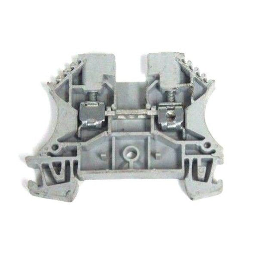 LOT OF 12 ALLEN BRADLEY 1492-J4 GRAY TERMINAL BLOCKS 4MM, 22-10AWG, 800V, 1492J4