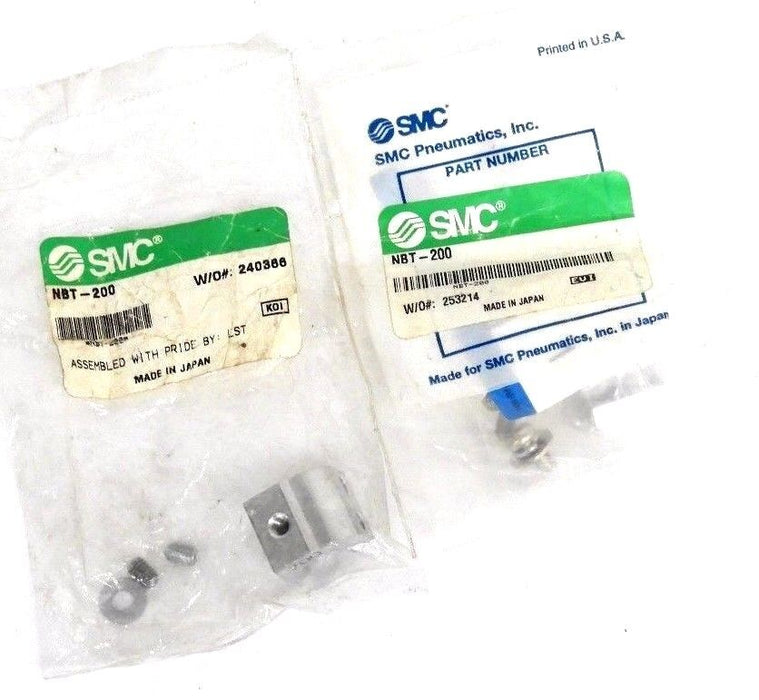 LOT OF 2 NEW SMC NBT-200 BRACKET MOUNTING SWITCH KIT NBT200