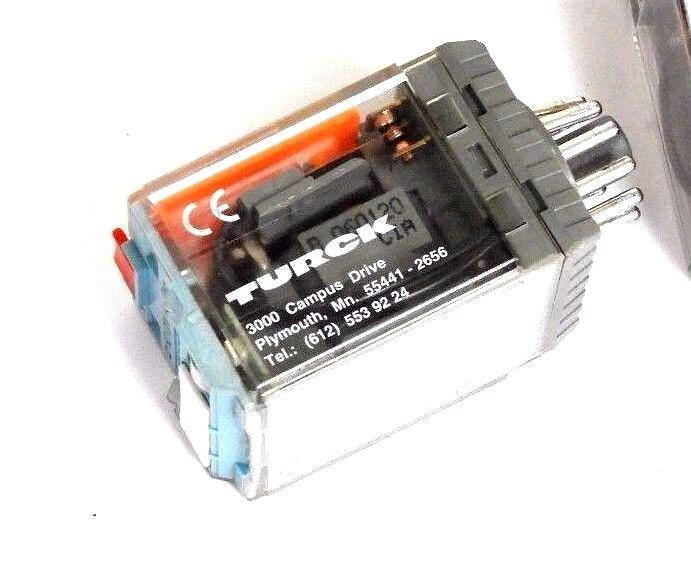 LOT OF 2 RELECO / TURCK C3-A 30 X RELAYS AC120V, C3A30X