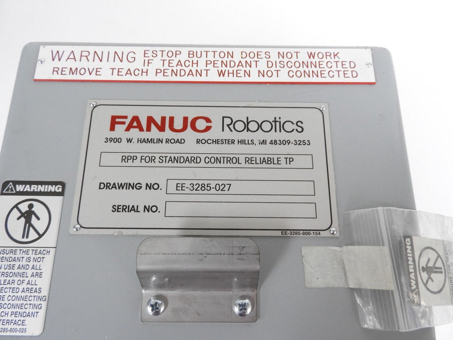 NEW FANUC ROBOTICS EE-3285-027 RPP FOR STANDARD CONTROL RELIABLE TP EE3285800154