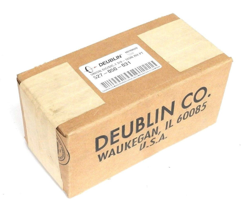 NIB DEUBLIN 527-050-031 UNION, SIC/SIC, 1 3/4-12UN RH PT, 527050031