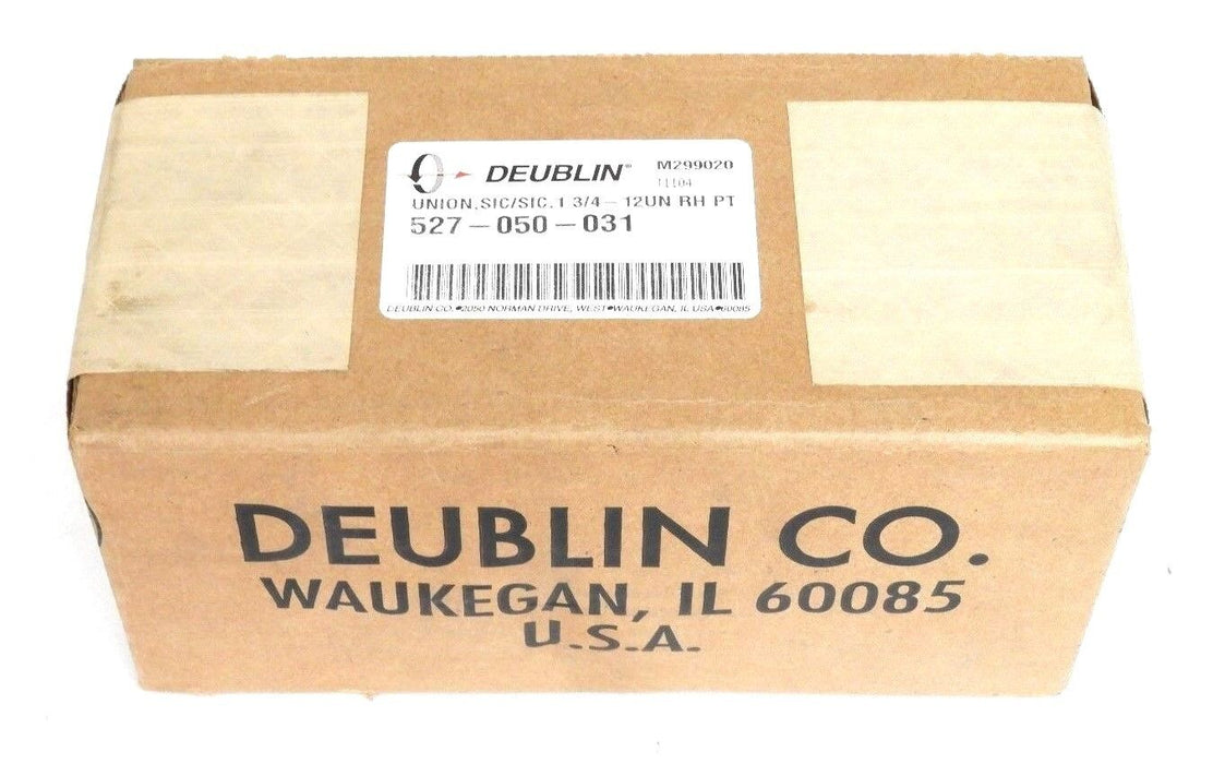 NIB DEUBLIN 527-050-031 UNION, SIC/SIC, 1 3/4-12UN RH PT, 527050031