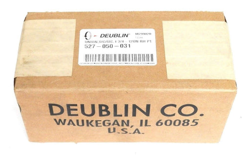 NIB DEUBLIN 527-050-031 UNION, SIC/SIC, 1 3/4-12UN RH PT, 527050031