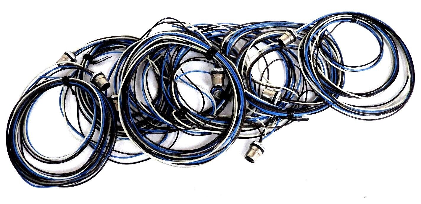 LOT OF 7 NEW MOLEX 84907-000 WIRE RECEPTACLE 4PIN FEMALE CONNECTORS 84907000