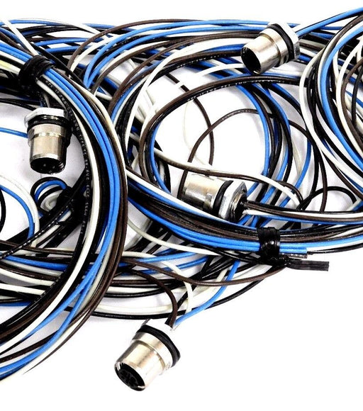 LOT OF 7 NEW MOLEX 84907-000 WIRE RECEPTACLE 4PIN FEMALE CONNECTORS 84907000