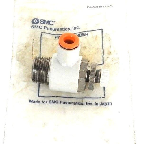 NEW SMC AS3201F PNEUMATIC FLOW CONTROL VALVE 3/8"
