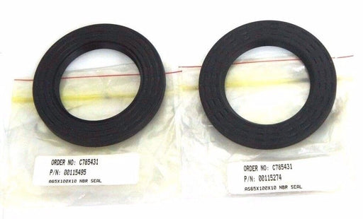LOT OF 2 NEW STEFA AS65X100X10 NBR OIL SEALS P/N 00115274