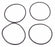 FLUID SEALING INC. SPABLRD AIR SEAL PACKING KIT 1-3/8" ROD SIZE, 4" BORE