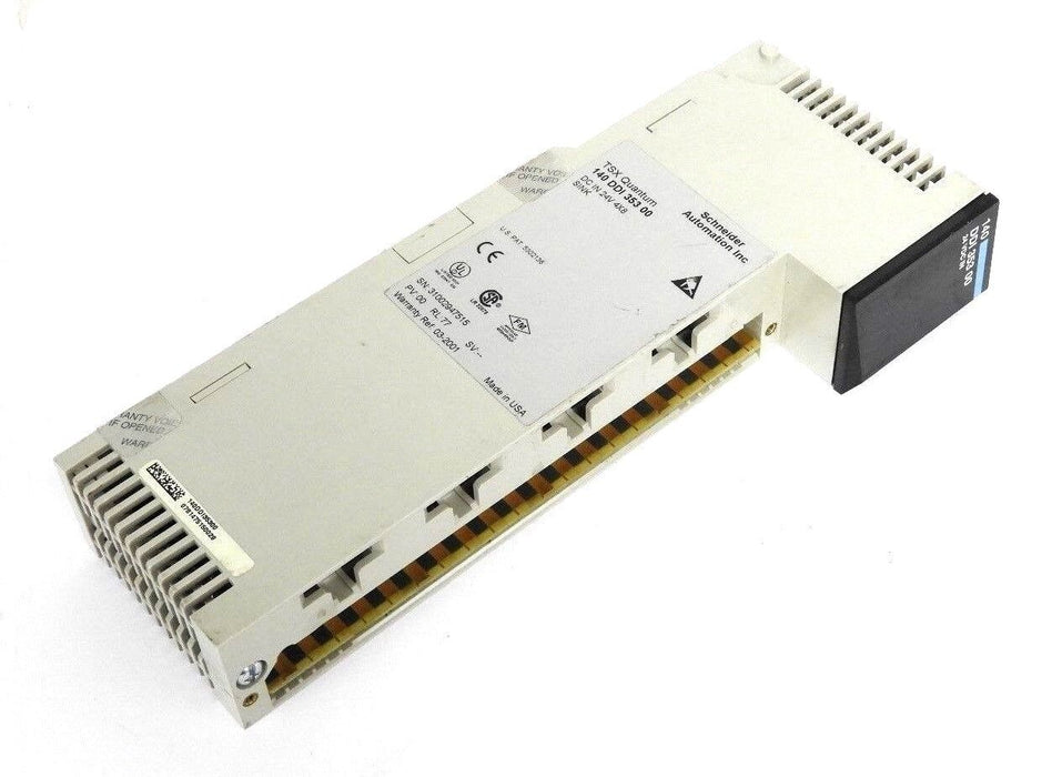 SCHNEIDER 140-DDI-353-00 24V DC INPUT MODULE PV:00, RL:77, 140DDI35300