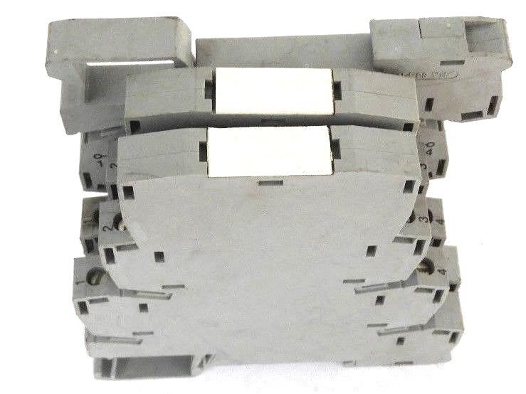 LOT OF 3 PHOENIX CONTACT PLC-ESK-GY TERMINAL BLOCKS ART. NR. 2966508 25V, 32A