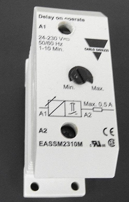 CARLO GAVAZZI EASSM2310M MINI E-TIMER DELAY ON AC/DC M