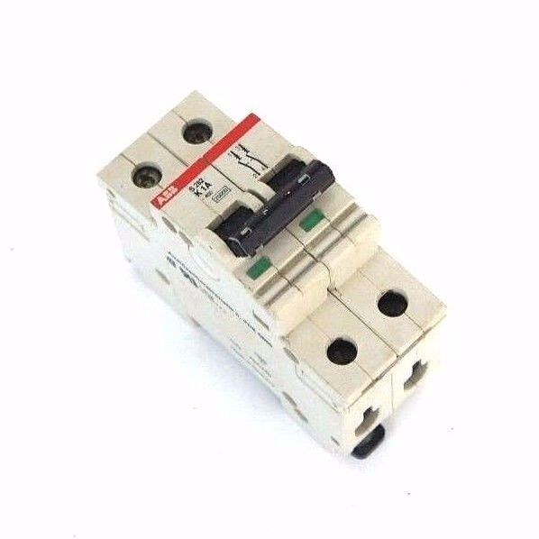 ABB S282-K1 CIRCUIT BREAKER, 1AMP, 2POLE, 277/480VAC, S282K1A