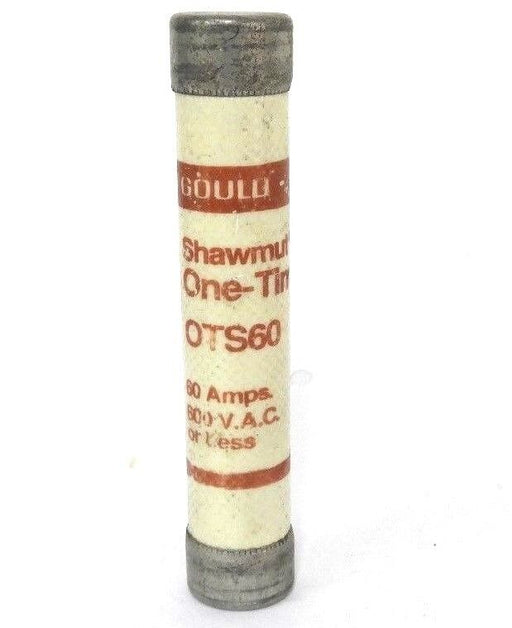 GOULD SHAWMUT OTS60 ONE-TIME FUSE 60A, 600V