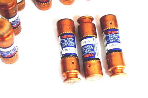 LOT OF 20 COOPER BUSSMANN FRN-R-2 FUSETRON FUSES FRNR2 CLASS RK5