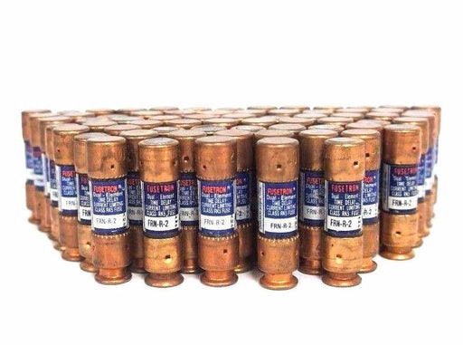 LOT OF 67 COOPER BUSSMANN FRN-R-2 FUSETRON FUSES FRNR2 CLASS RK5
