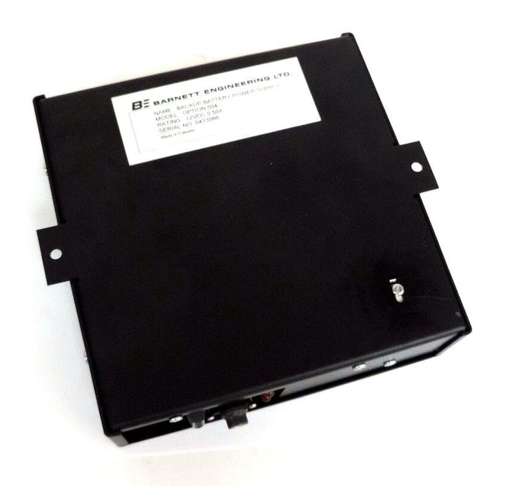 NEW BARNETT MODEL: OPTION 004 BACKUP BATTERY POWER SUPPLY 12VDC, 0.50A