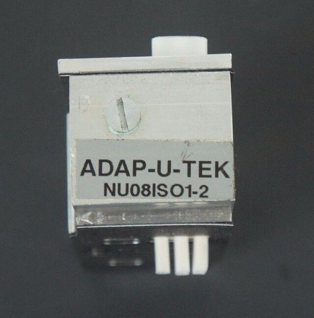 NEW ADAP-U-TEK NU08ISO1-2 ALUMINUM MANIFOLD NU08ISO12