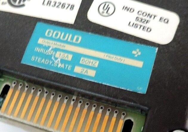 GOULD MODICON AS-B550-001 OUTPUT MODULE B550, 115 AC