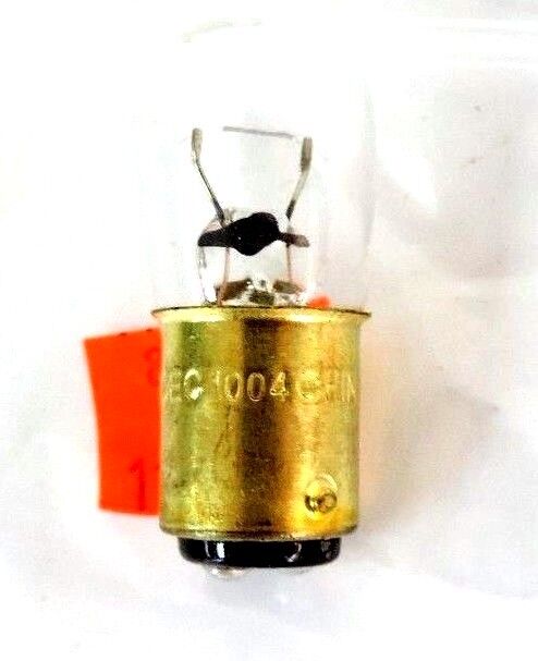 LOT OF 9 NEW CEC INDUSTRIES 1004 INCAND LAMP BULBS, BA15D, B-6, 12.8V, 12.032W