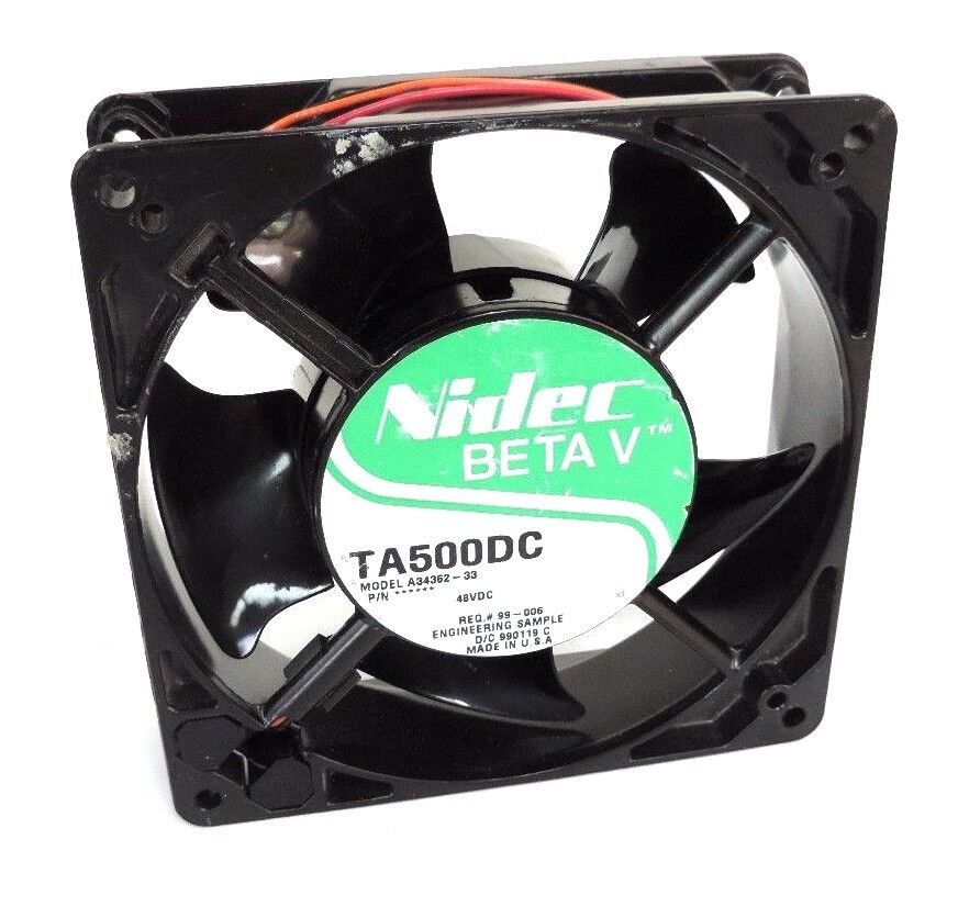 NIDEC BETA V TA500DC MODEL A34362-33 FAN 48VDC