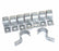 LOT OF 9 NEW GENERIC 3/4" CONDUIT ONE HOLE PIPE CLAMPS