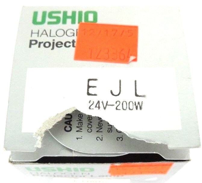NIB USHIO EJL HALOGEN PROJECTOR LAMP 24V-200W
