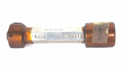 MASTER GAGE CO. G-25932-123C PLUG GAGE 1.665 - 1.661X, G25932123C