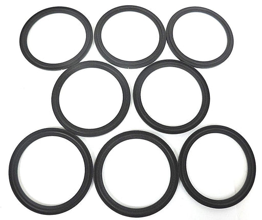 LOT OF 8 NEW A3 0-40MPF-SFY FLANGED CLAMP VITON GASKETS 4"