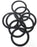 LOT OF 8 NEW A3 0-40MPF-SFY FLANGED CLAMP VITON GASKETS 4"