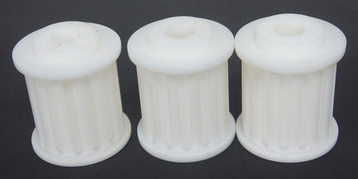 LOT OF 3 MARTIN 14-H-200 PLASTIC TIMING PULLEYS 2-1/4" WIDTH, 14 TEETH