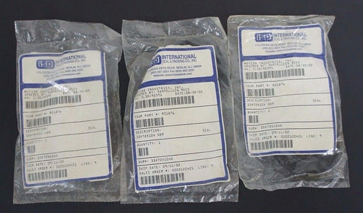 LOT OF 3 NEW ISP INTERNATIONAL 35X72X10 OIL SEALS 35X75X10A NBR