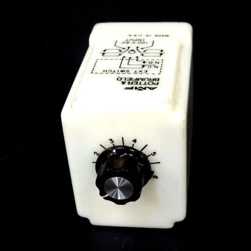 AMF POTTER & BRUMFIELD CHB-38-70011 TIME DELAY RELAY, 120VAC, 1.0 TO 10 SEC.