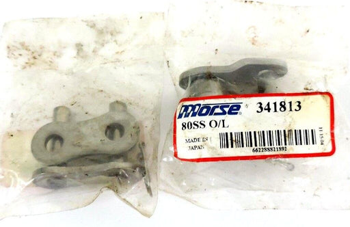 LOT OF 2 NEW MORSE 340436 80SS C/L C/P S/F CONNECTING LINKS