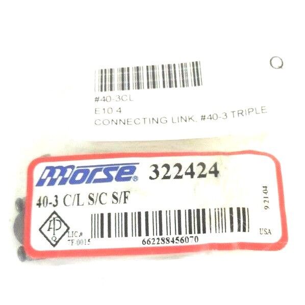 NEW MORSE 322424 40-3 C/L S/C S/F CONNECTING LINK