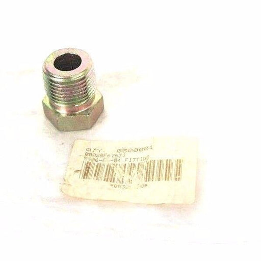 NEW GENERIC 5406-08-04 STEEL BUSHING FITTING 1/2" MALE NPT X 1/4" FEMALE