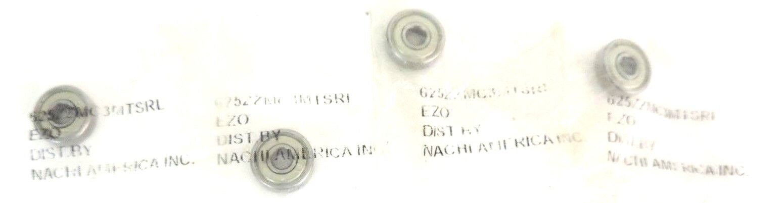 LOT OF 4 NEW NACHI 625ZZMC3MTSRL BEARINGS EZ0 625Z