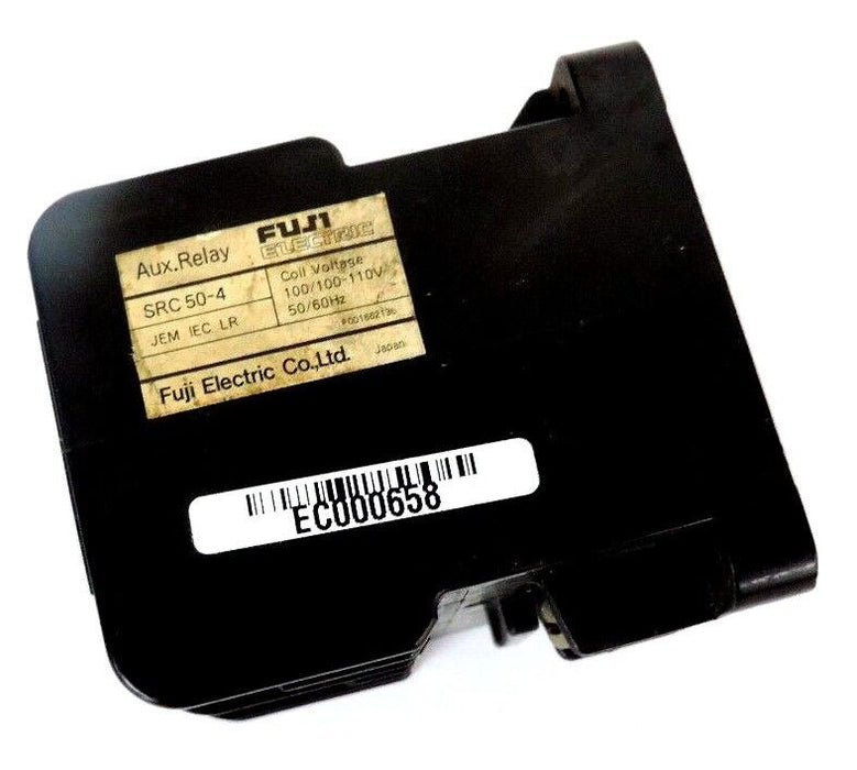 FUJI ELECTRIC SRC 50-4 AUX. RELAY 110V, SRC504